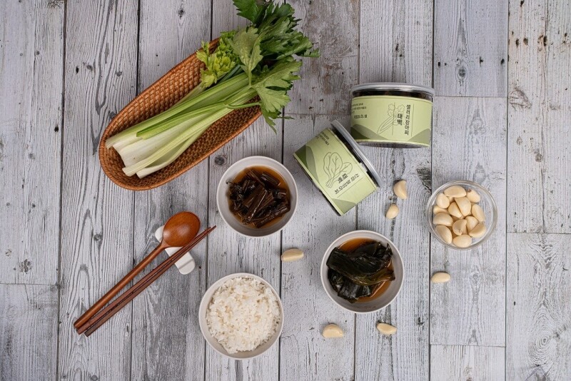 강원더몰,태백산마늘(명이나물) 장아찌(500g) / Pickled Taebaek Wild Garlic(500g)