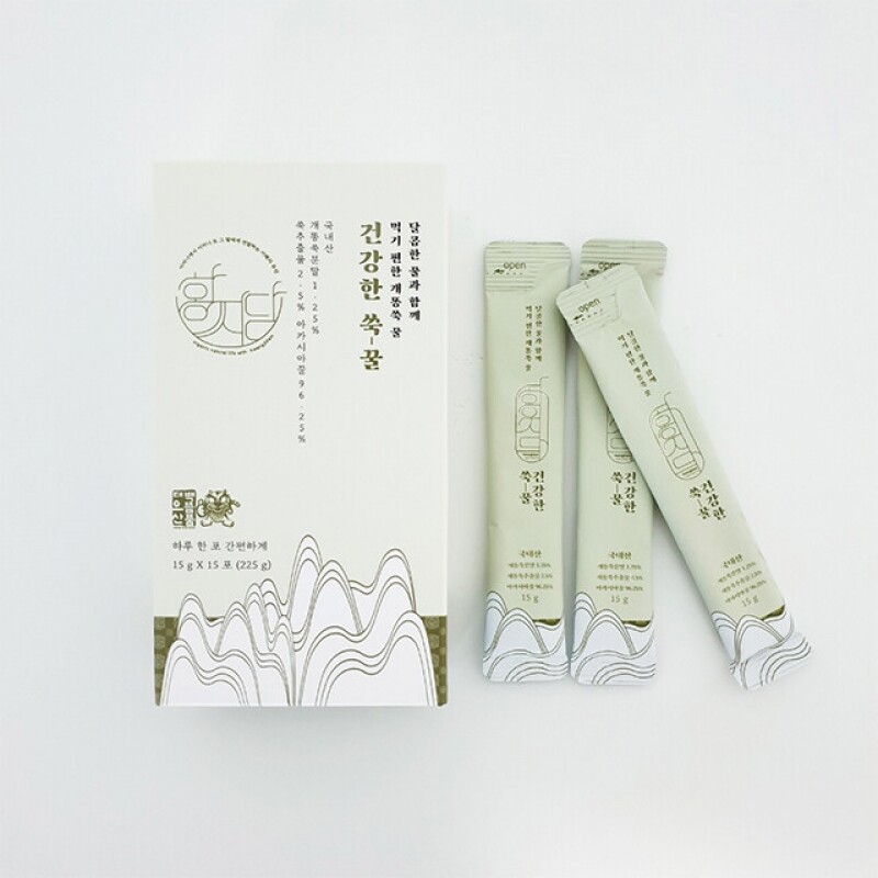 강원더몰,건강한쑥꿀&계피와꿀을더하다(30개입) / Healthy Artemisia Honey&Add Cinnamon and Honey(30EA)