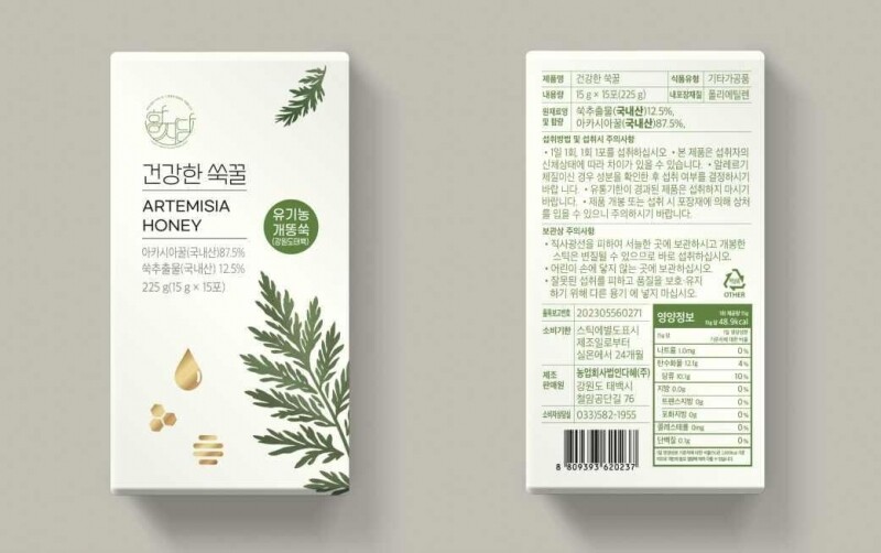 강원더몰,건강한쑥꿀&계피와꿀을더하다(30개입) / Healthy Artemisia Honey&Add Cinnamon and Honey(30EA)