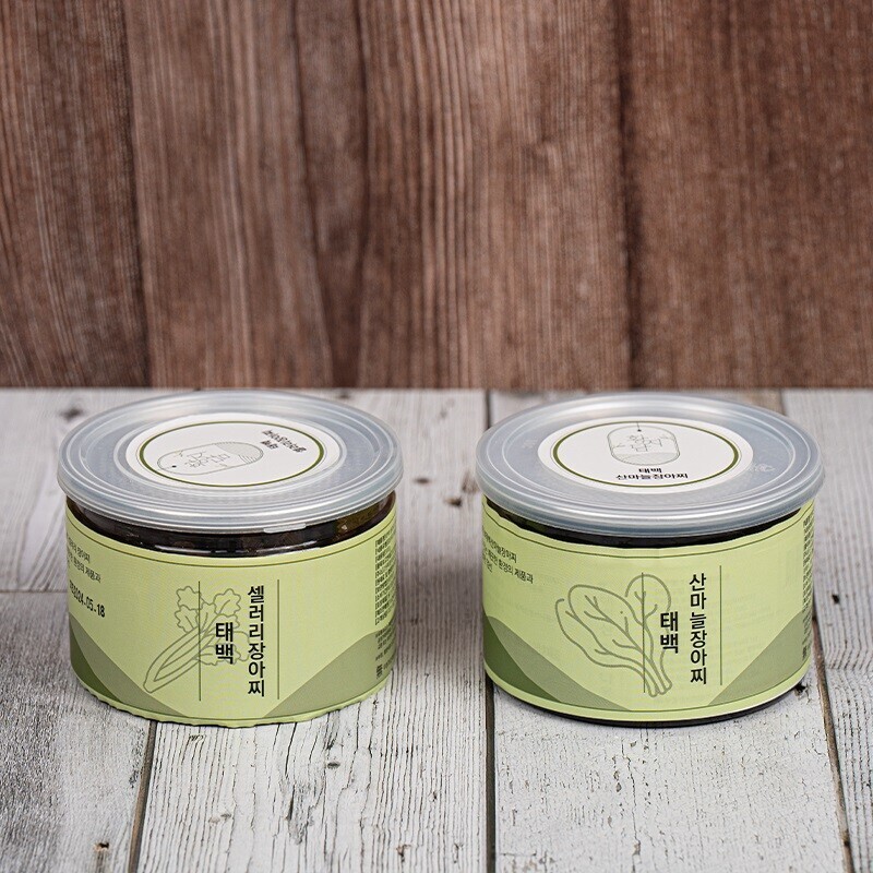 강원더몰,태백산셀러리 장아찌(500g) / Pickled Taebaek Salary(500g)