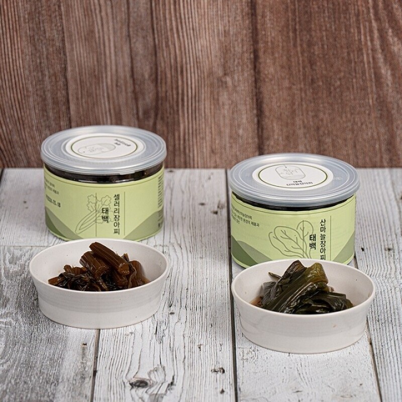 강원더몰,태백산셀러리 장아찌(500g) / Pickled Taebaek Salary(500g)