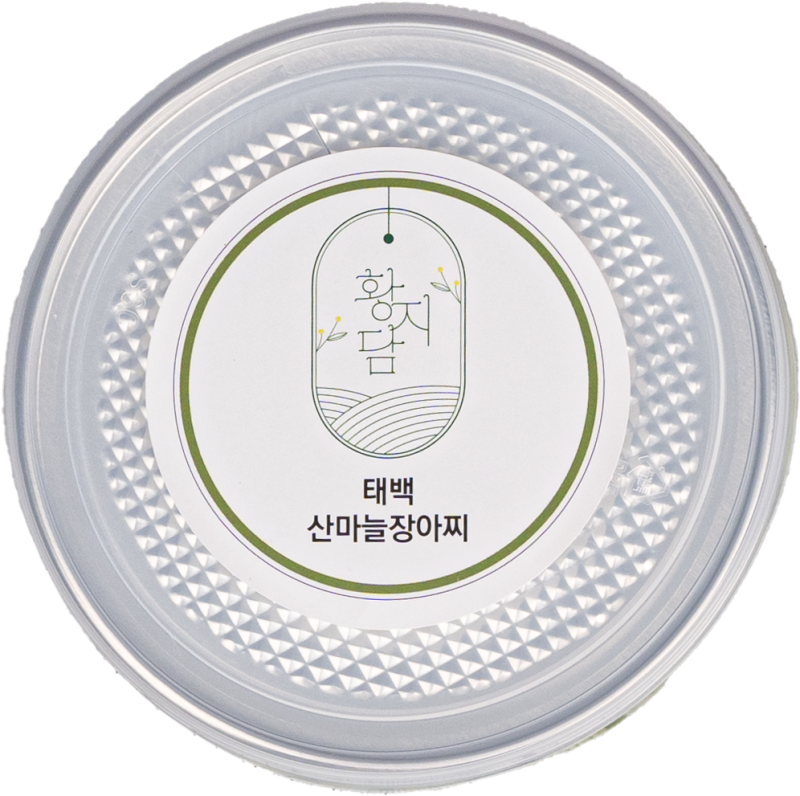 강원태백몰,태백산마늘(명이나물) 장아찌(500g) / Pickled Taebaek Wild Garlic(500g)