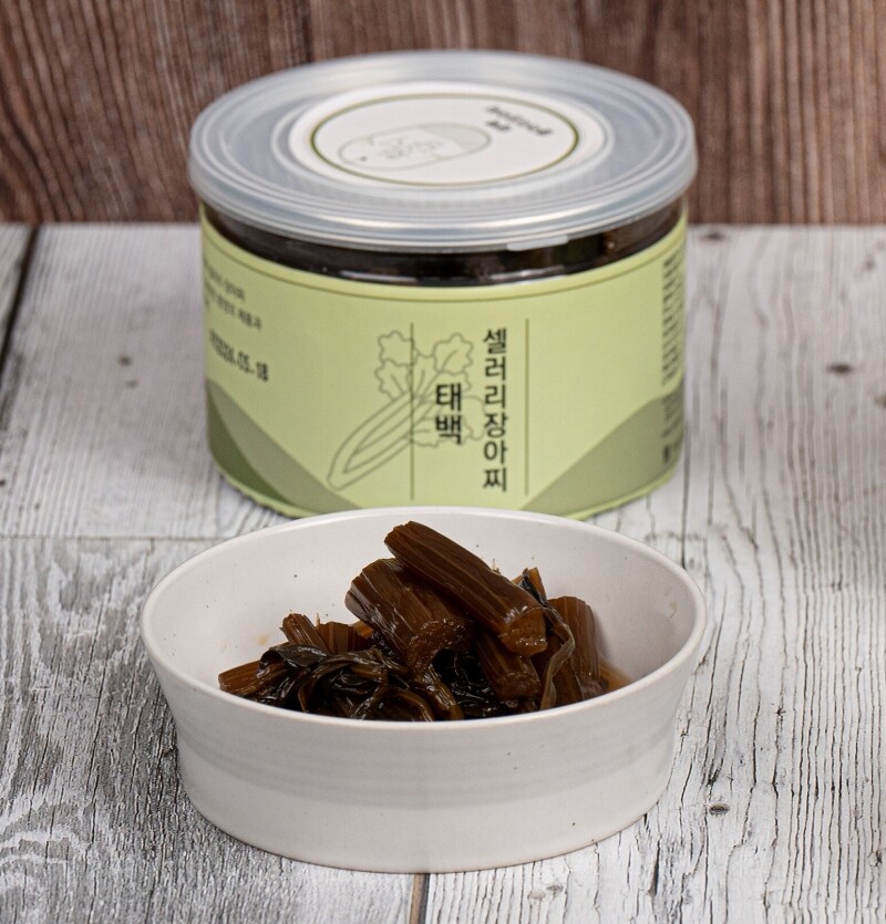 강원태백몰,태백산 셀러리 장아찌(500g) / Pickled Taebaek Celary(500g)