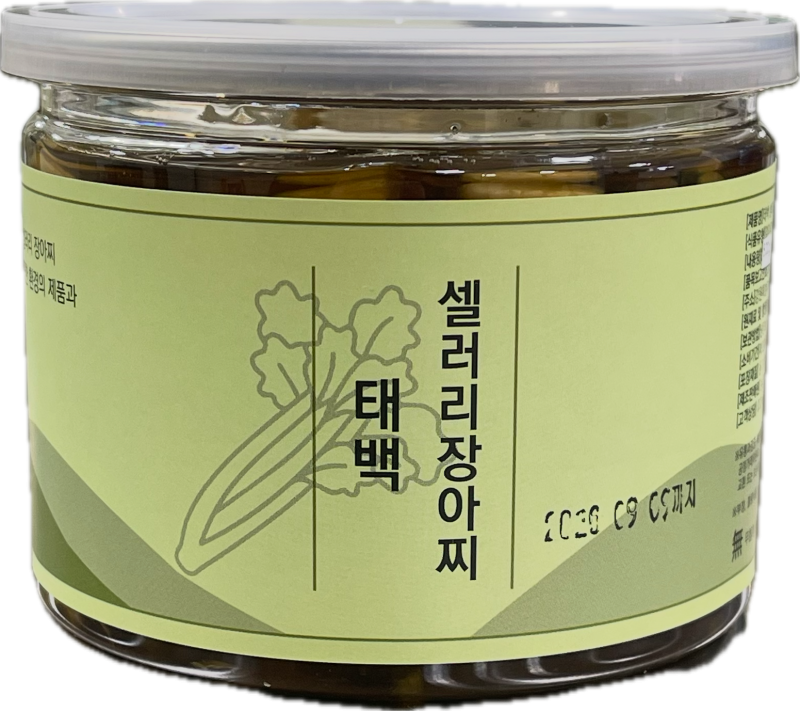 강원태백몰,태백산 셀러리 장아찌(500g) / Pickled Taebaek Celary(500g)