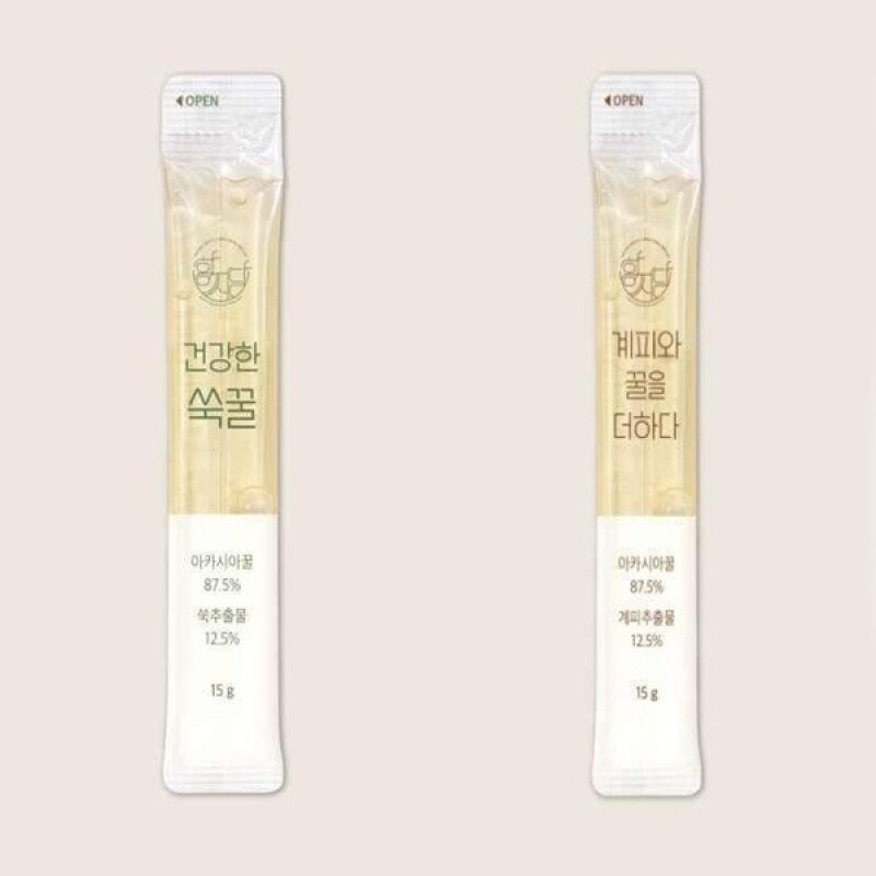 강원태백몰,건강한쑥꿀&계피와꿀을더하다(30개입) / Healthy Artemisia Honey&Add Cinnamon and Honey(30EA)